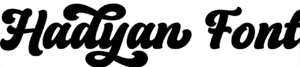 Hadyan Font Download