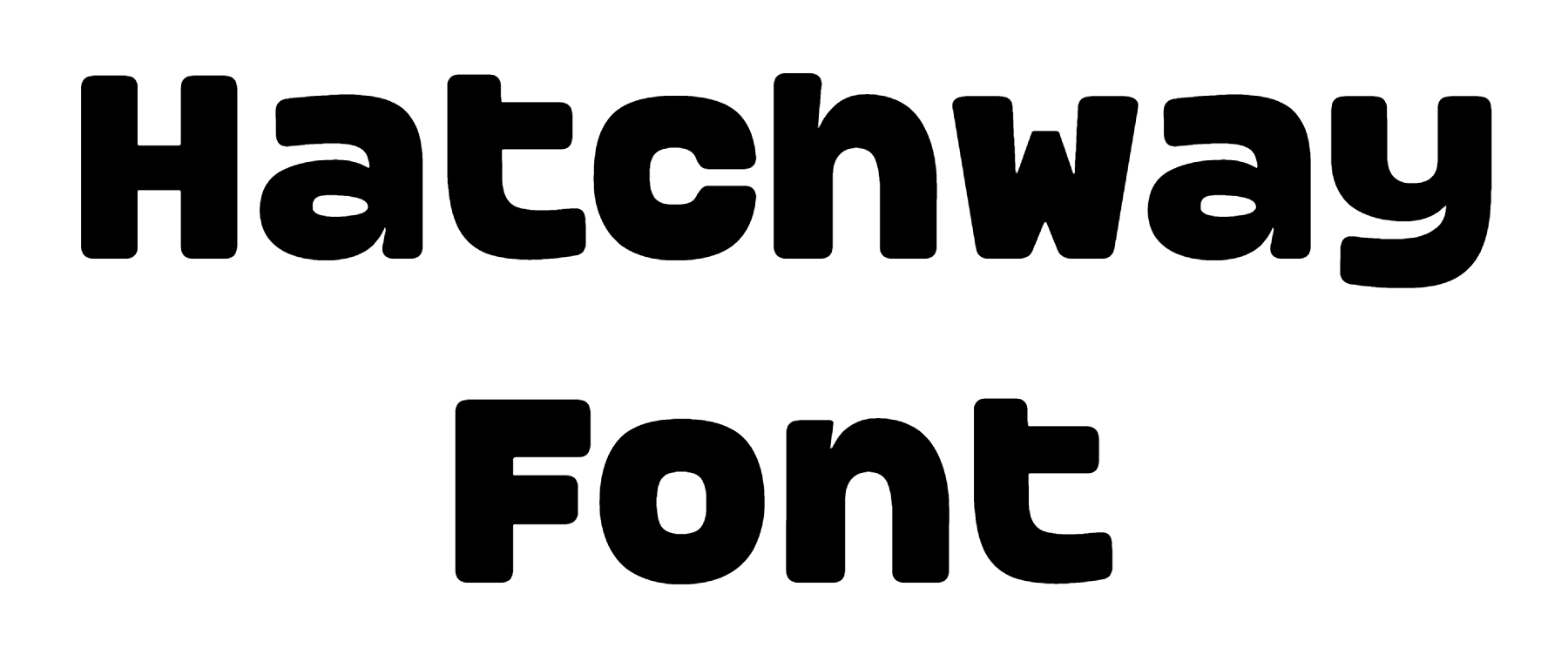 Hatchway Font Download