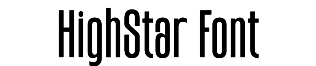 HighStar Font Download