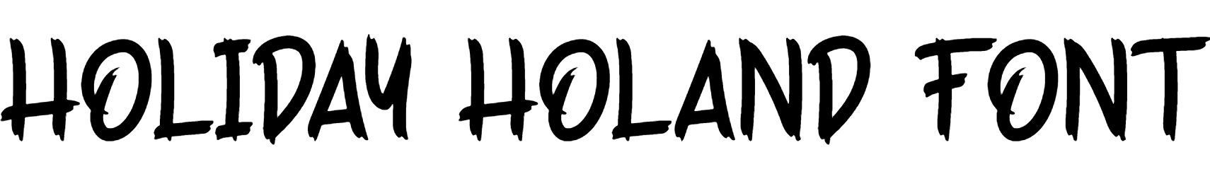 Holiday Holand Font Download