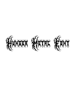 Hunger Metal Font Download