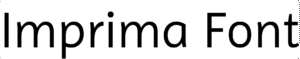 Imprima Font Download