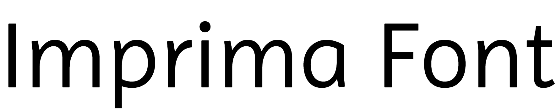 Imprima Font Download
