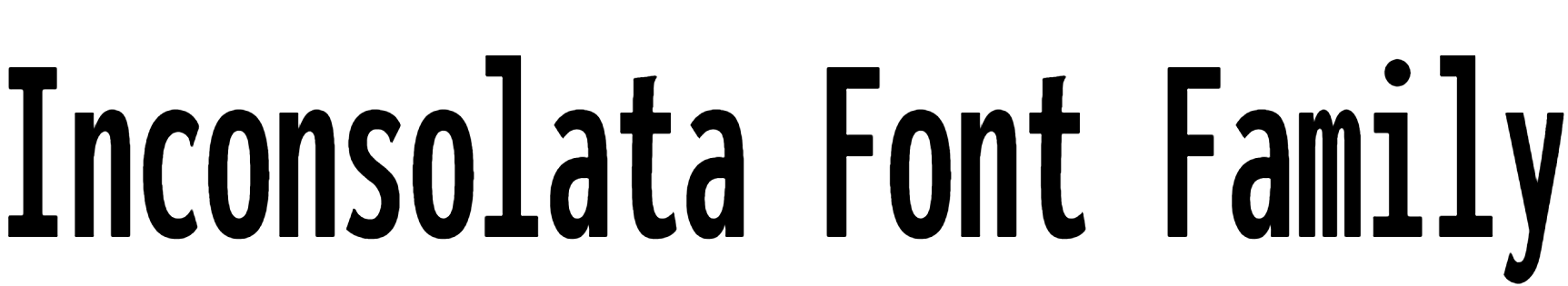 Inconsolata Font Dowwnload