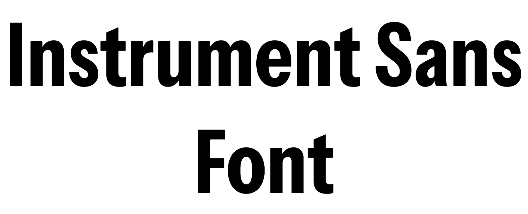 Instrument Sans Font Download