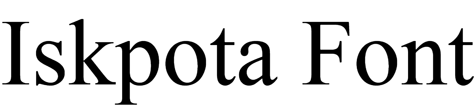 Iskpota Font Download