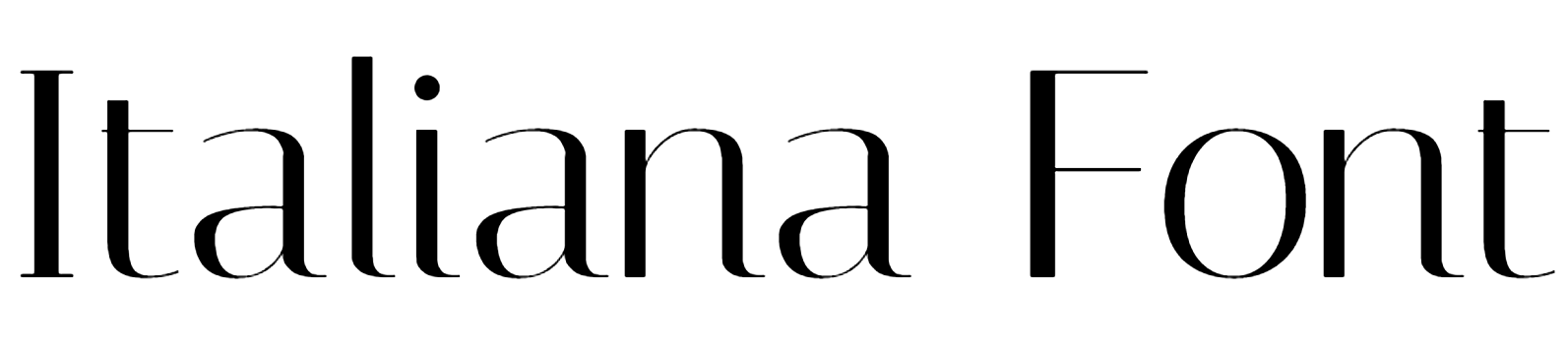 Italiana Font Download