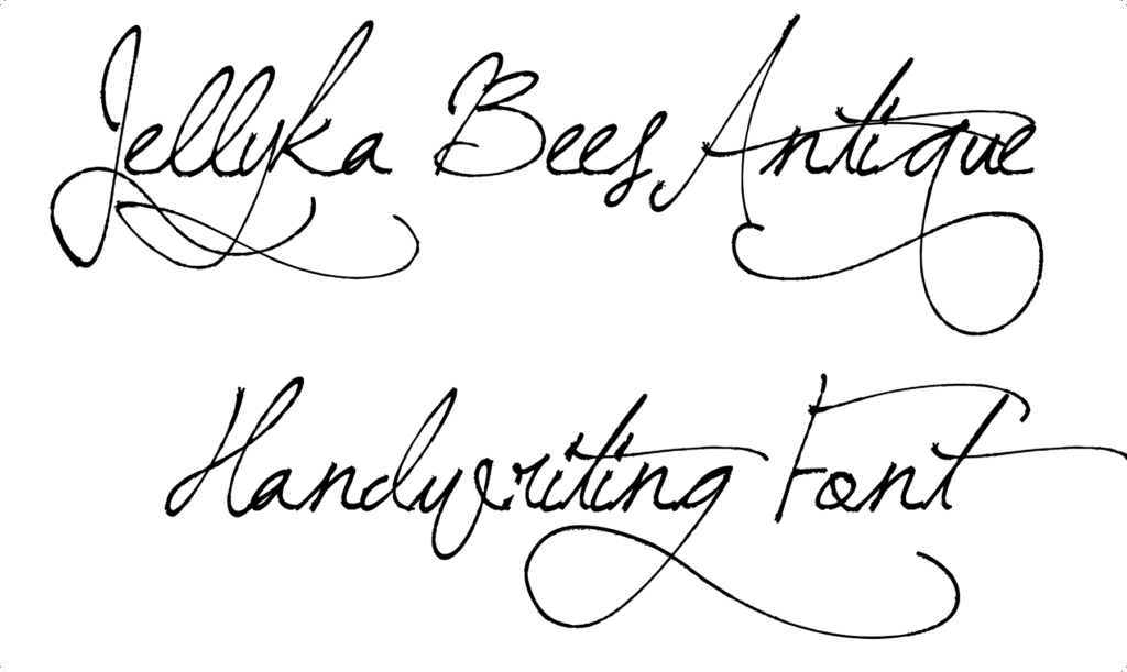 Jellyka BeesAntique Handwriting Font Download
