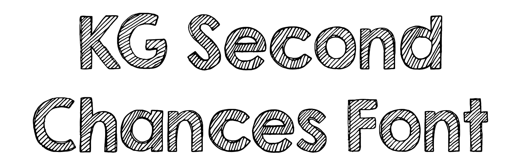 KG Second Chances Font Download