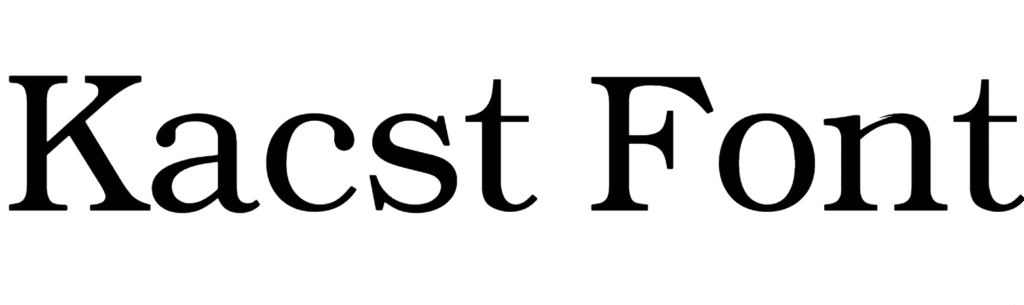 Kacst Font Download