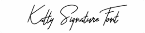 Katty Signature Font Download