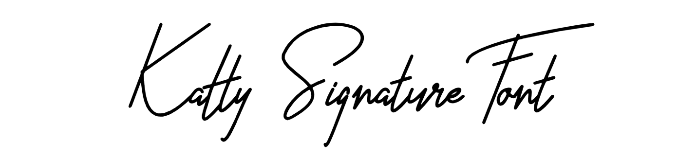 Katty Signature Font Download