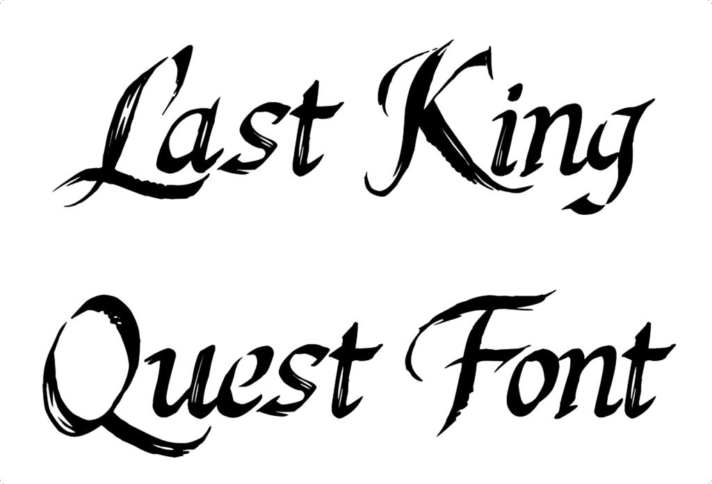 Last King Quest Font Download