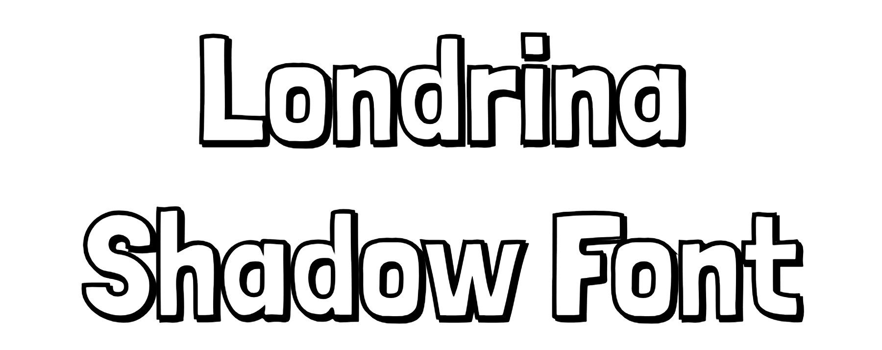 Londrina Shadow Font Download