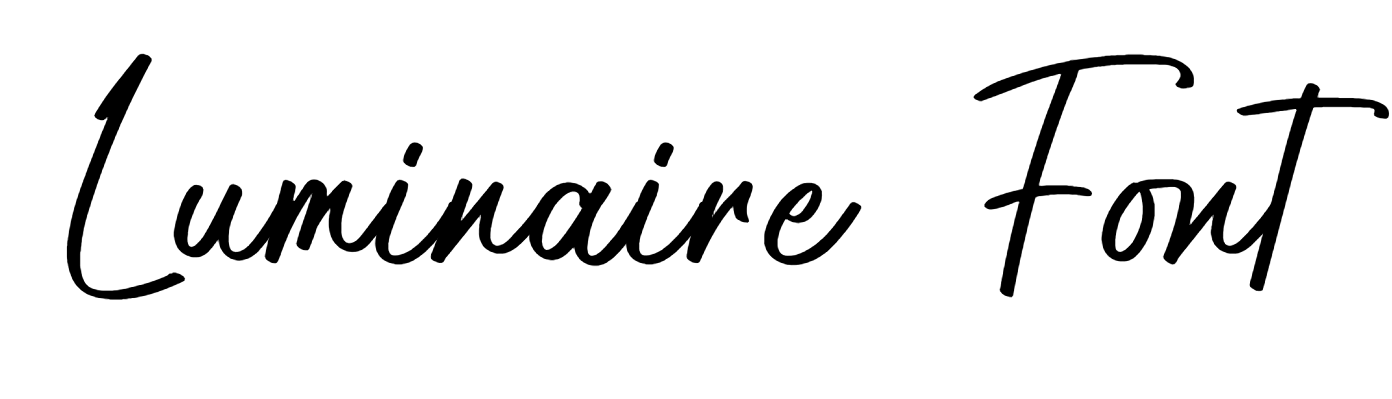 Luminaire Font Download