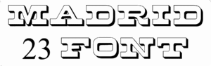 Madrid 23 Font Download
