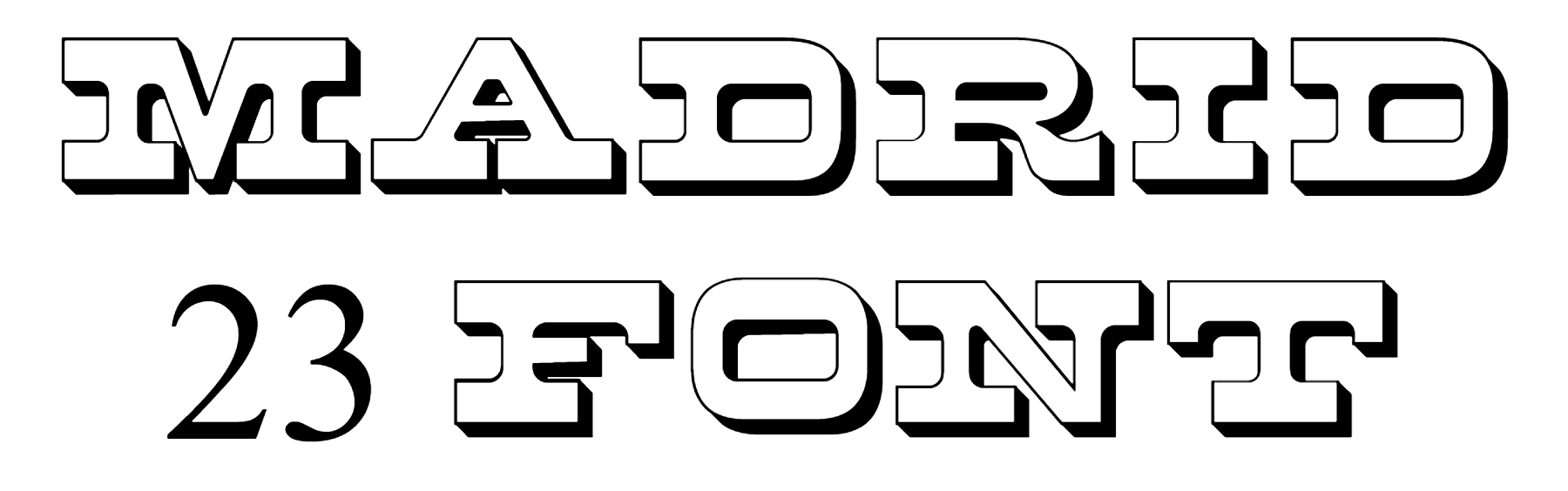 Madrid 23 Font Download