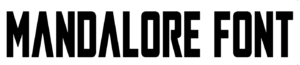 Mandalore Font Download