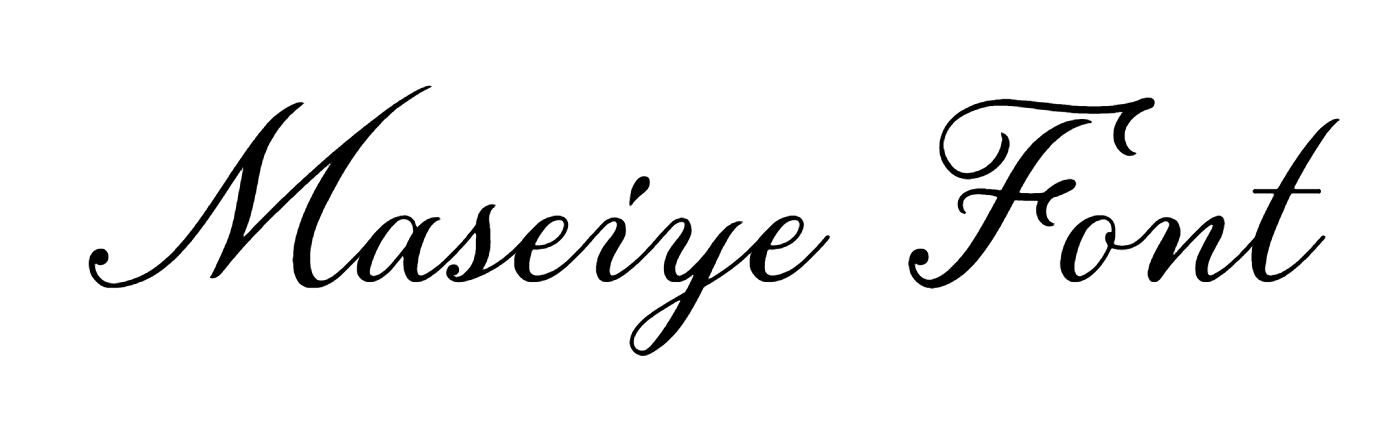 Maseiye Font Download