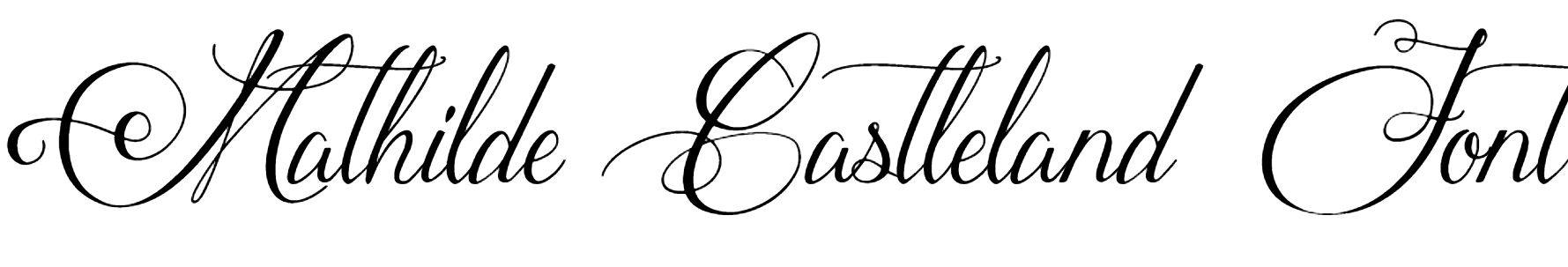 Mathilde Castleland Font Download