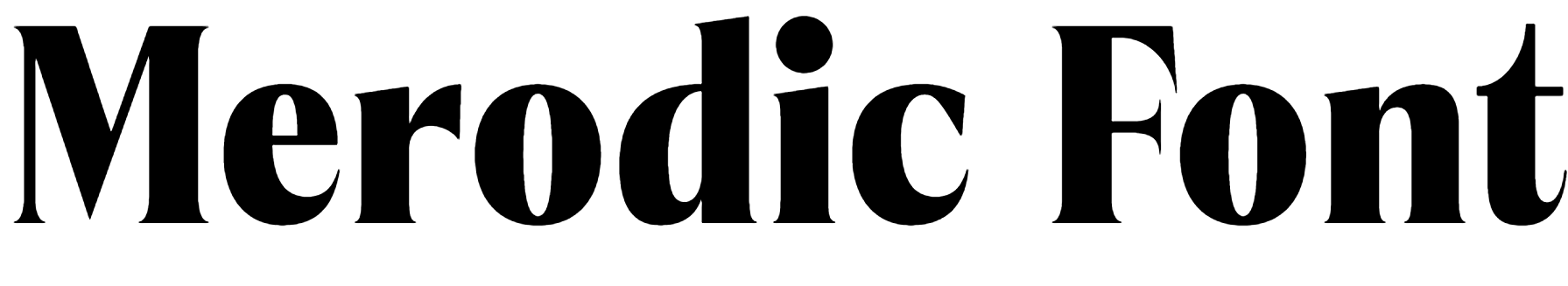 Merodic Font Download