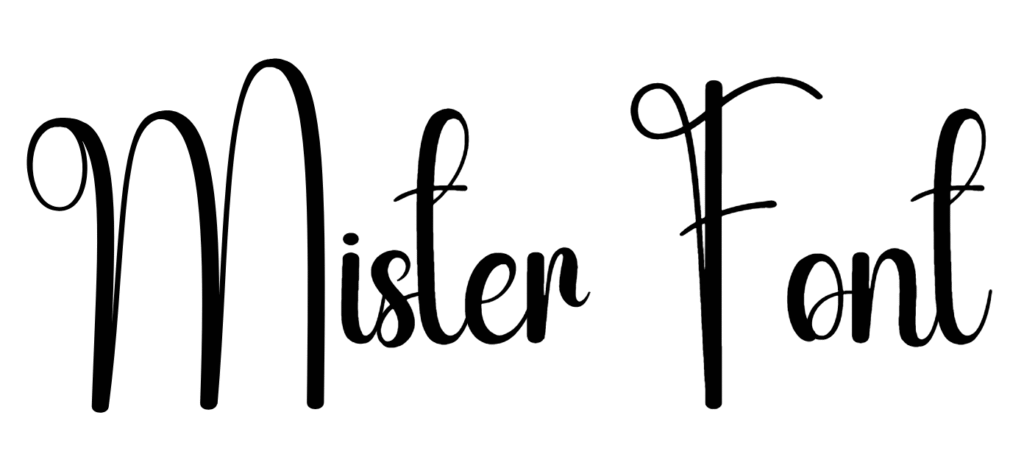 Mister Font Download