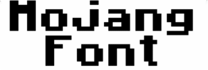 Mojang Font Download