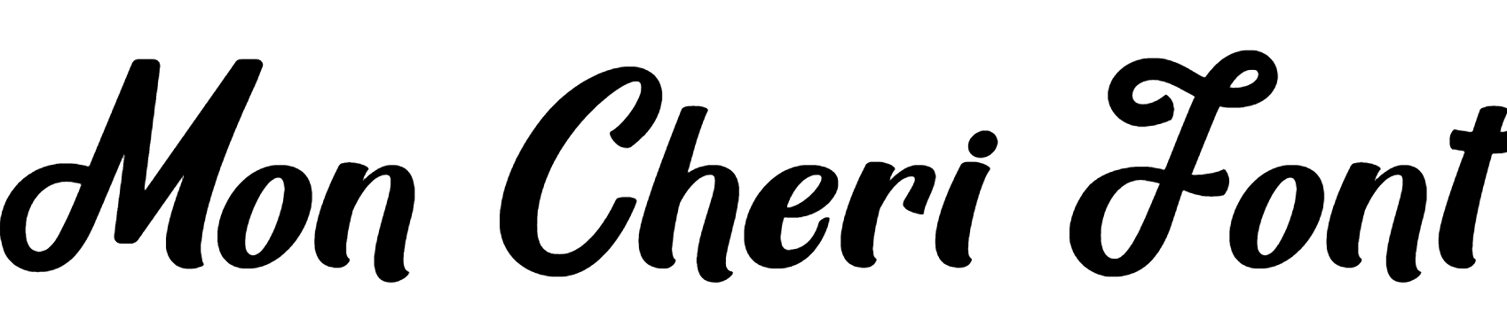 Mon Cheri Font Download