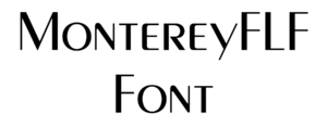 MontereyFLF Font Download