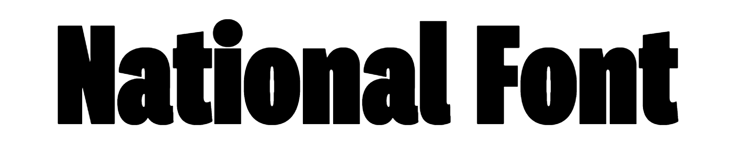 National Font Download