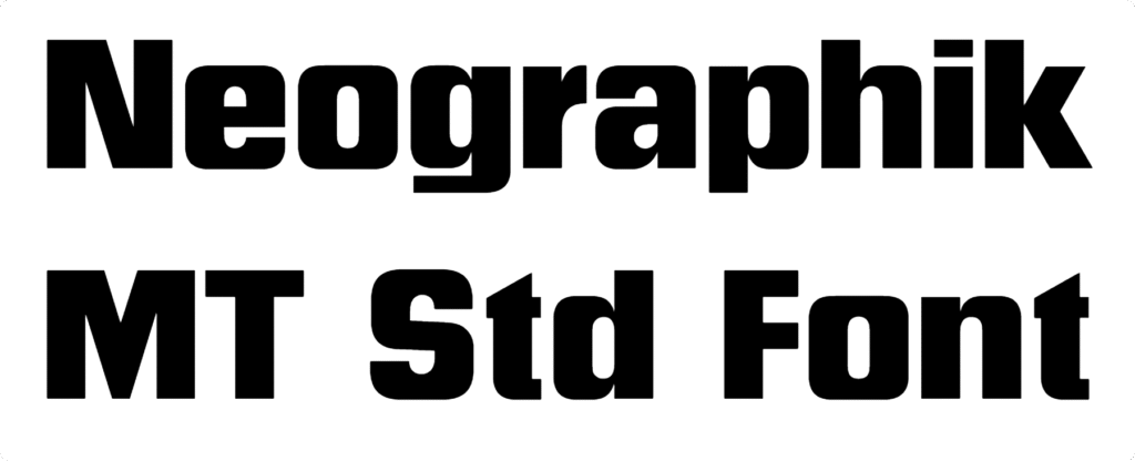 Neographik MT Std Font Download