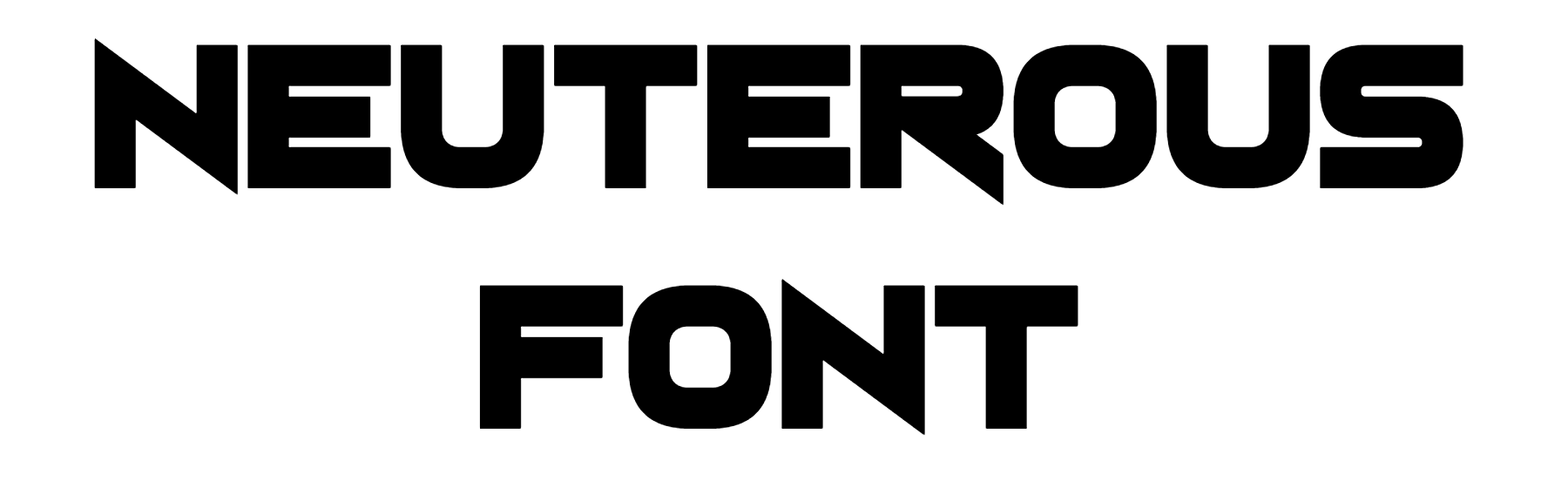 Neuterous Font Download