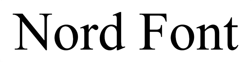 Nord Font Download
