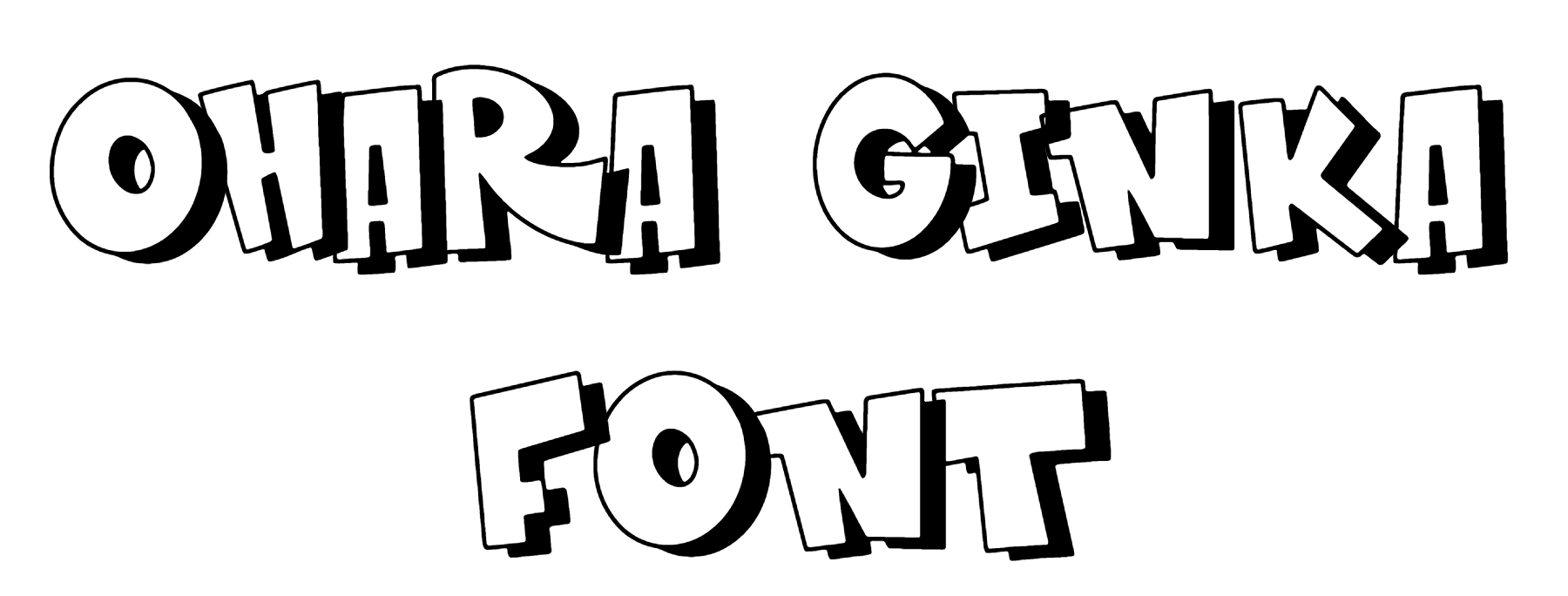 OHARA GINKA Font Download