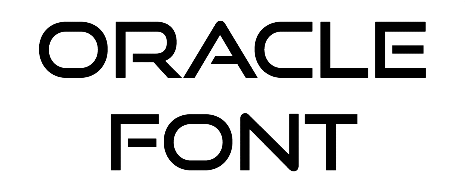 Oracle Font - Dafont Style