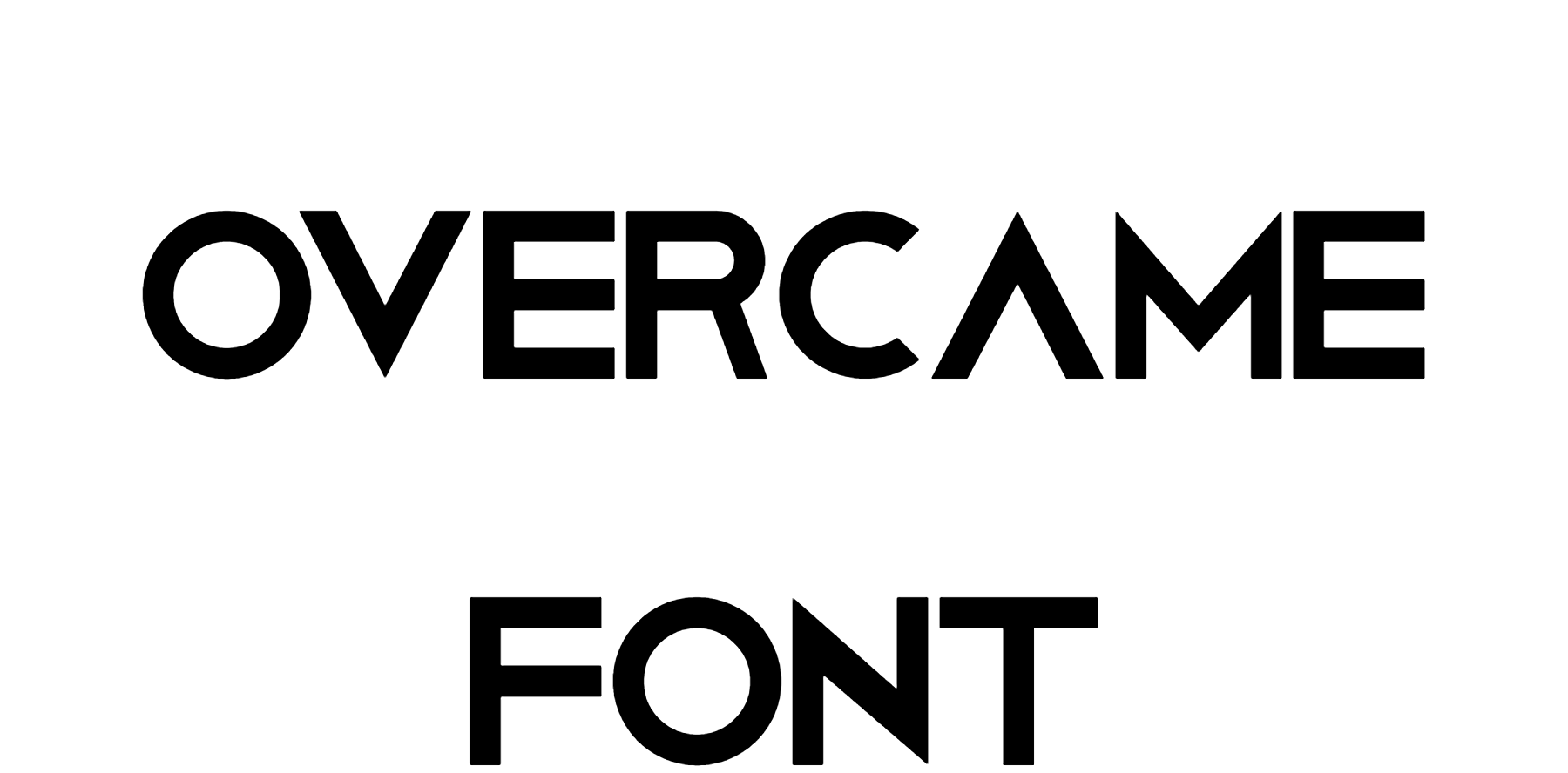 Overcame Font Download