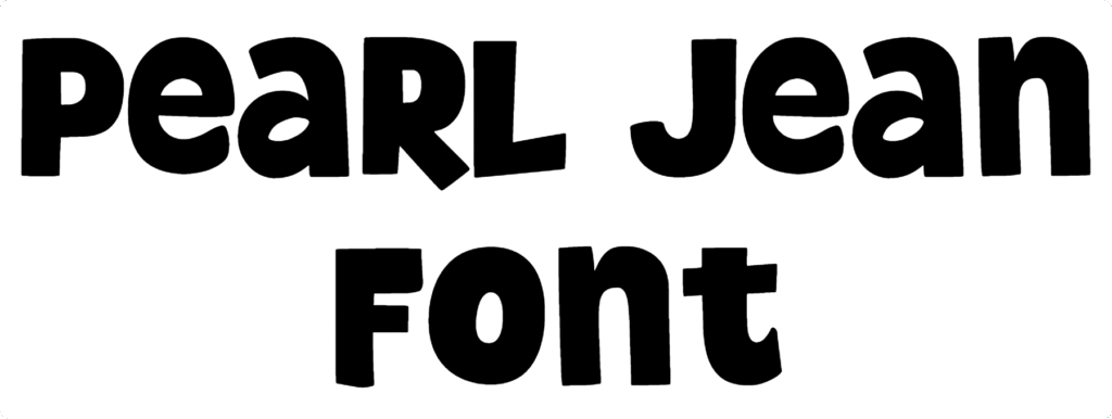 Pearl Jean Font Download