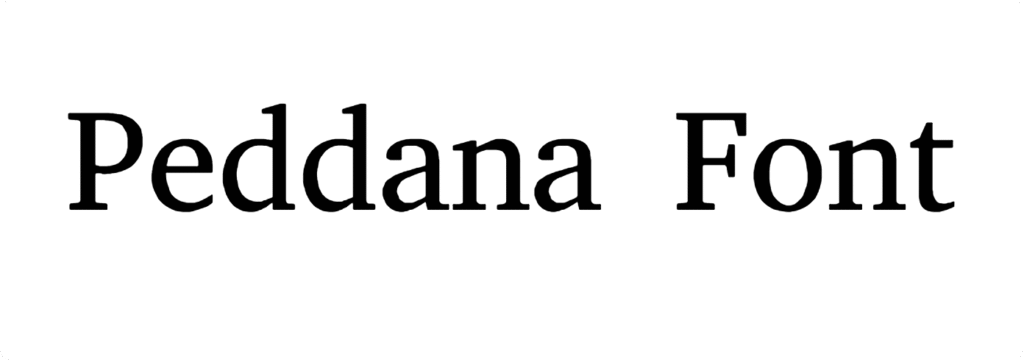 Peddana Font Download