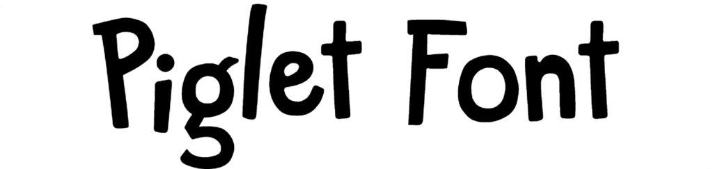 Piglet Font Download