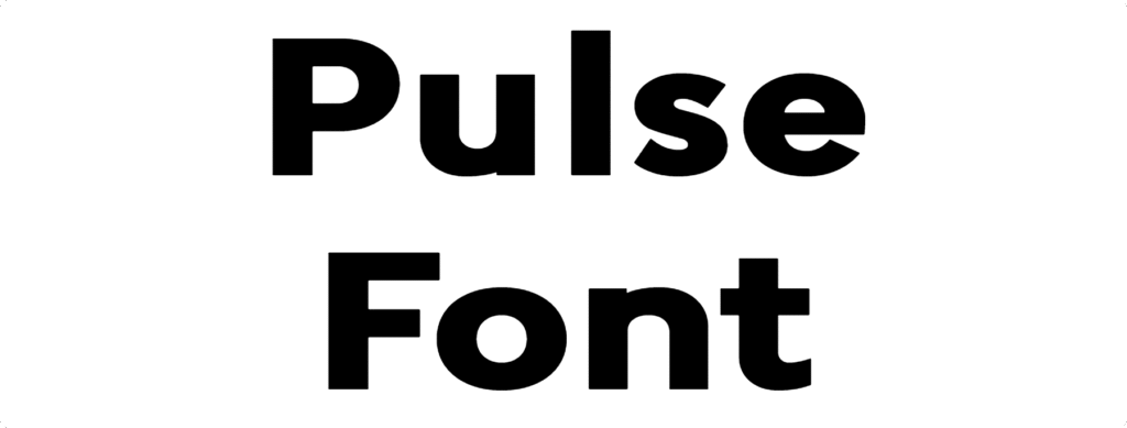 Pulse Font Download