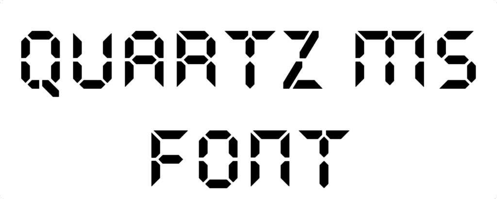 Quartz MS Font Download