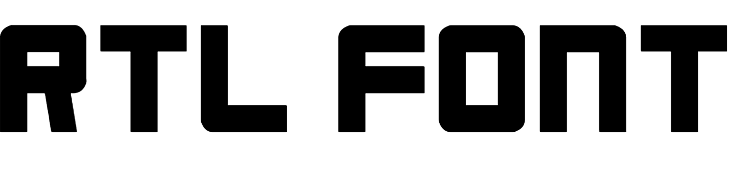 RTL Font Download