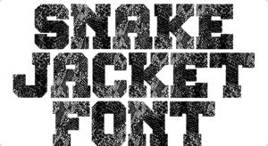 SNAKE JACKET FONT Download
