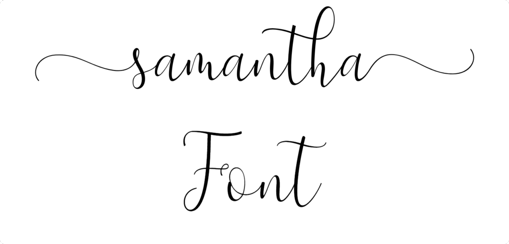 Samantha Font Download