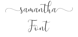 Samantha Font Download