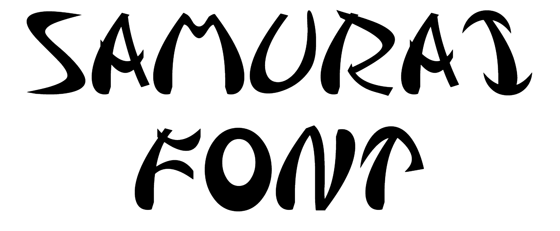 Samurai Font Download