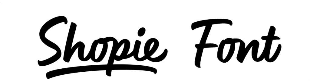 Shopie Font Download