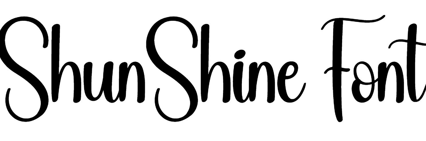 ShunShine Font Download
