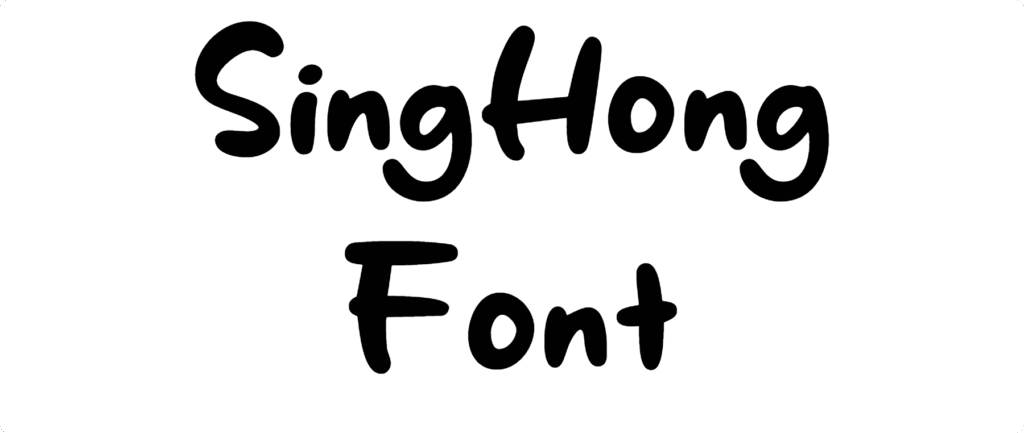 SingHong Font Download