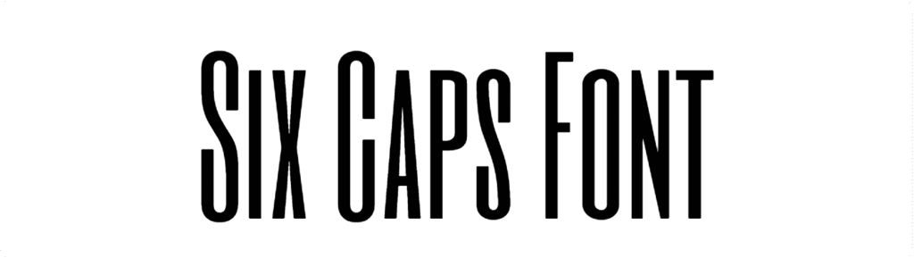Six Caps Font Download